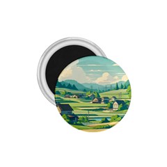 Countryside Meadow Rural Bloom 1 75  Magnets by Salmanaz77