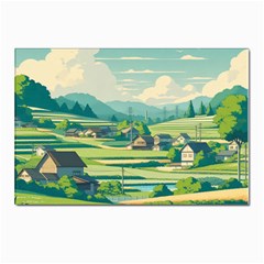 Countryside Meadow Rural Bloom Postcard 4 x 6  (pkg Of 10)