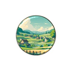 Countryside Meadow Rural Bloom Hat Clip Ball Marker (4 Pack) by Salmanaz77