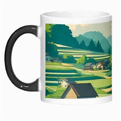 Countryside Meadow Rural Bloom Morph Mug by Salmanaz77