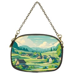 Countryside Meadow Rural Bloom Chain Purse (two Sides) by Salmanaz77