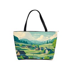 Countryside Meadow Rural Bloom Classic Shoulder Handbag by Salmanaz77