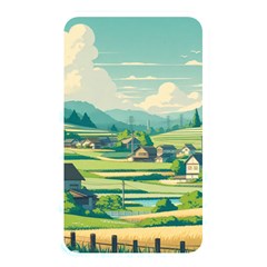 Countryside Meadow Rural Bloom Memory Card Reader (rectangular)