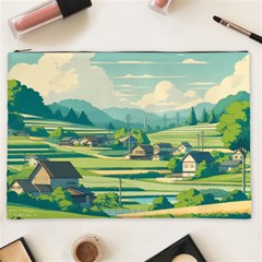 Countryside Meadow Rural Bloom Cosmetic Bag (xxl)