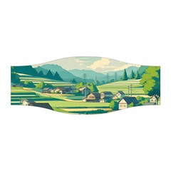 Countryside Meadow Rural Bloom Stretchable Headband by Salmanaz77