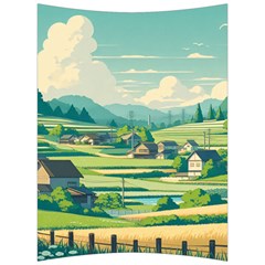 Countryside Meadow Rural Bloom Back Support Cushion