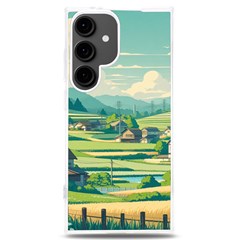 Countryside Meadow Rural Bloom Samsung Galaxy S24 Plus 6 7 Inch Tpu Uv Case