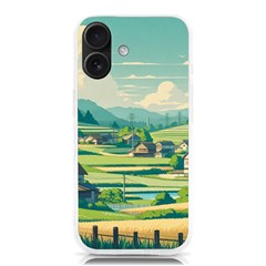 Countryside Meadow Rural Bloom Iphone 16 Tpu Uv Print Case by Salmanaz77