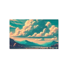 Mountains Countryside Agriculture Sticker Rectangular (10 Pack) by Salmanaz77