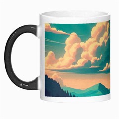 Mountains Countryside Agriculture Morph Mug