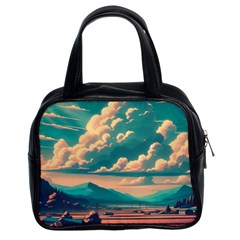 Mountains Countryside Agriculture Classic Handbag (two Sides)