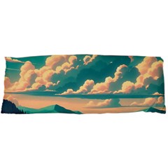 Mountains Countryside Agriculture 15 x40  Body Pillow Case Dakimakura (two Sides) by Salmanaz77