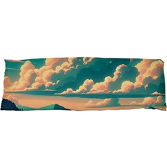 Mountains Countryside Agriculture 21 x63  Body Pillow Case Dakimakura (two Sides) by Salmanaz77