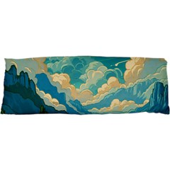 Mountains Rural Countryside Sky 17 x47  Body Pillow Case Dakimakura (two Sides) by Salmanaz77