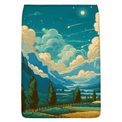 Mountains Rural Countryside Sky Removable Flap Cover (l) by Salmanaz77