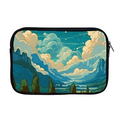 Mountains Rural Countryside Sky Apple Macbook Pro 17  Zipper Case