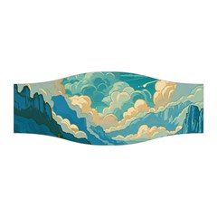 Mountains Rural Countryside Sky Stretchable Headband by Salmanaz77