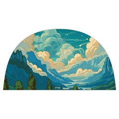 Mountains Rural Countryside Sky Anti Scalding Pot Cap