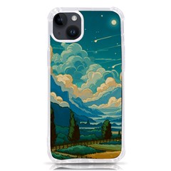 Mountains Rural Countryside Sky Iphone 14 Plus Tpu Uv Print Case by Salmanaz77