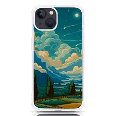 Mountains Rural Countryside Sky Iphone 13 Tpu Uv Print Case