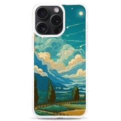 Mountains Rural Countryside Sky Iphone 15 Pro Max Tpu Uv Print Case by Salmanaz77