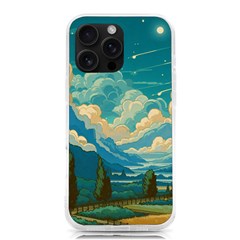 Mountains Rural Countryside Sky Iphone 16 Pro Max Tpu Uv Print Case by Salmanaz77