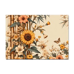 Sunflower Flowers Nature Trees Sticker A4 (100 Pack) by Salmanaz77