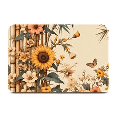 Sunflower Flowers Nature Trees Plate Mats