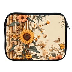 Sunflower Flowers Nature Trees Apple Ipad 2/3/4 Zipper Cases