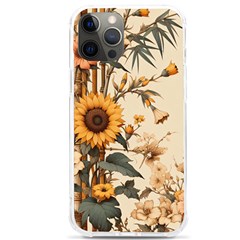 Sunflower Flowers Nature Trees Iphone 12 Pro Max Tpu Uv Print Case by Salmanaz77