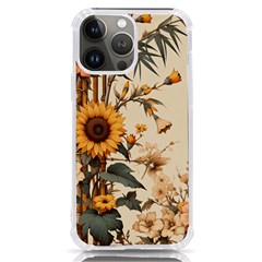 Sunflower Flowers Nature Trees Iphone 13 Pro Max Tpu Uv Print Case by Salmanaz77