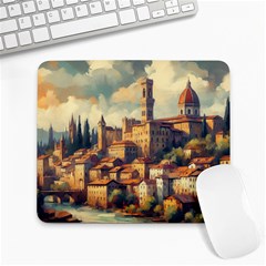 Village Houses Buildings Facade Large Mousepad