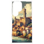 Village Houses Buildings Facade Samsung Galaxy S24 Plus 6.7 Inch TPU UV Case Front