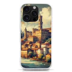 Village Houses Buildings Facade Iphone 16 Pro Tpu Uv Print Case by Salmanaz77