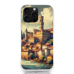 Village Houses Buildings Facade Iphone 16 Pro Max Tpu Uv Print Case by Salmanaz77