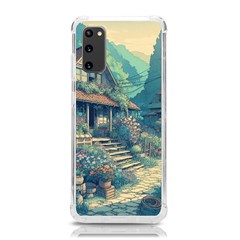 House Garden Building Flowers Samsung Galaxy S20 6 2 Inch Tpu Uv Case