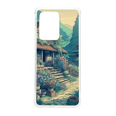 House Garden Building Flowers Samsung Galaxy S20 Ultra 6 9 Inch Tpu Uv Case