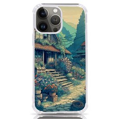 House Garden Building Flowers Iphone 13 Pro Max Tpu Uv Print Case