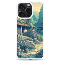 House Garden Building Flowers Iphone 15 Pro Max Tpu Uv Print Case