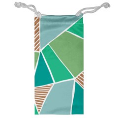 Geometric Colors  Pool Jewelry Bag