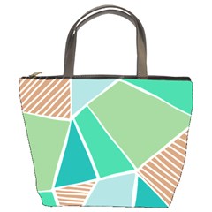 Geometric Colors  Pool Bucket Bag