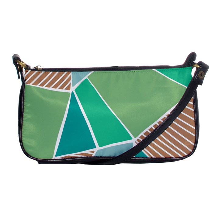 Geometric Colors  pool Shoulder Clutch Bag