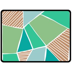 Geometric Colors  Pool Fleece Blanket (large)