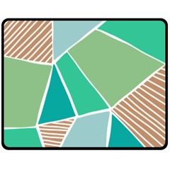 Geometric Colors  Pool Fleece Blanket (medium) by ConteMonfrey