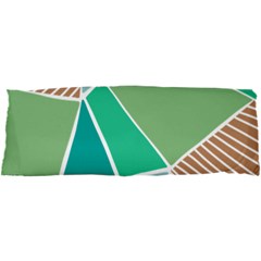 Geometric Colors  Pool 17 x47  Body Pillow Case Dakimakura (two Sides)