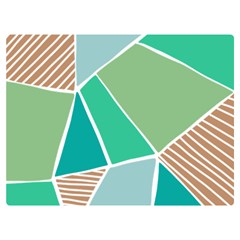 Geometric Colors  Pool Two Sides Premium Plush Fleece Blanket (baby Size)