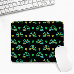 Dark Rainbow Pattern  Small Mousepad