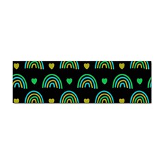 Dark Rainbow Pattern  Sticker (bumper)