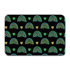 Dark Rainbow Pattern  Plate Mats