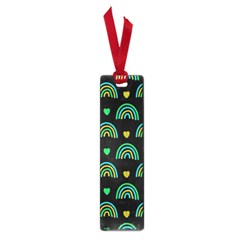 Dark Rainbow Pattern  Small Book Marks